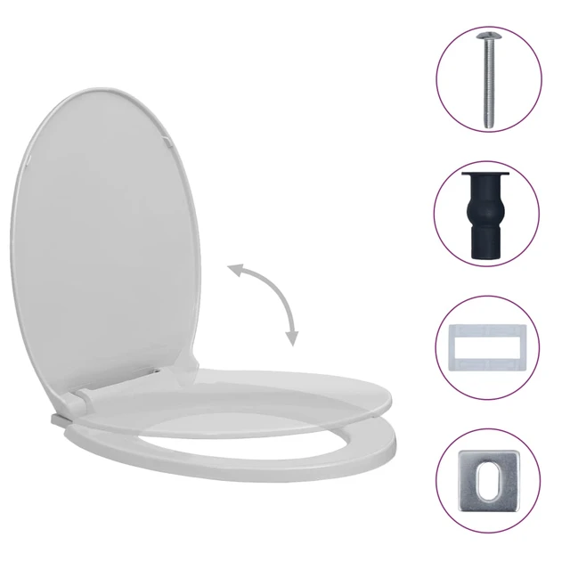 Oval Toilet Seat: Comfort and Design in Bathroom Essentials插图3