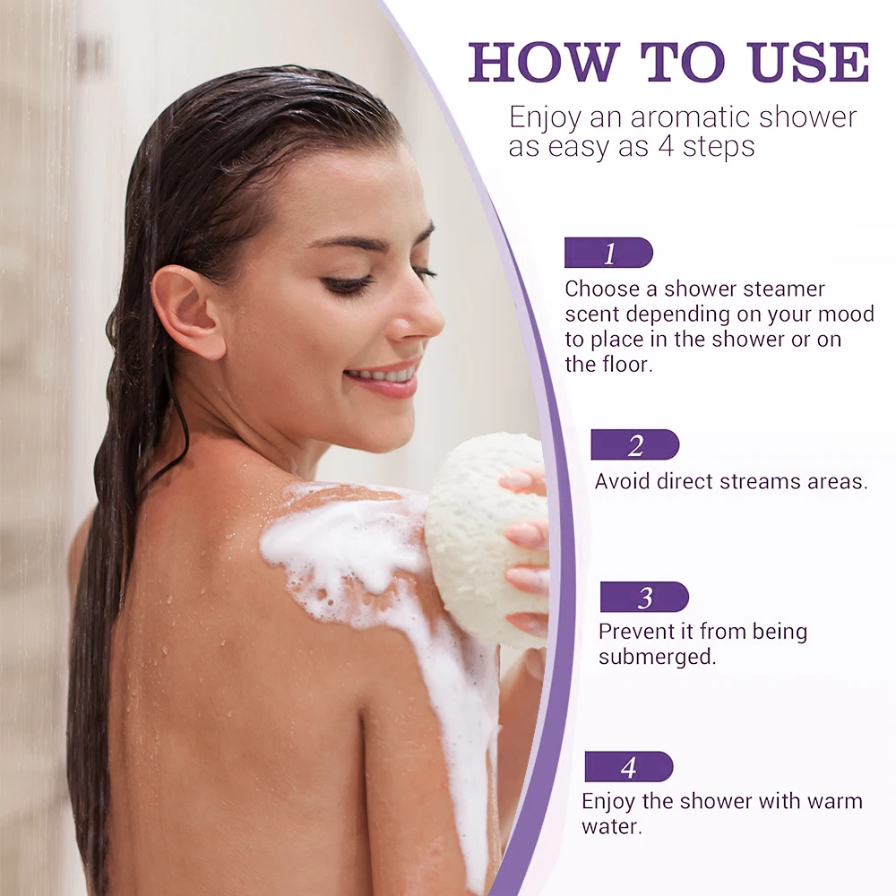 how to make shower steamers