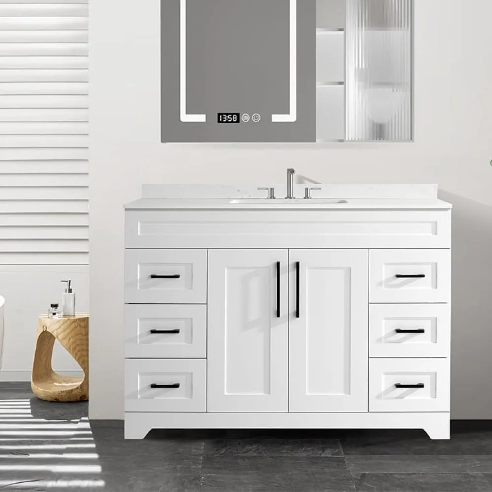 bathroom vanities with linen cabinet