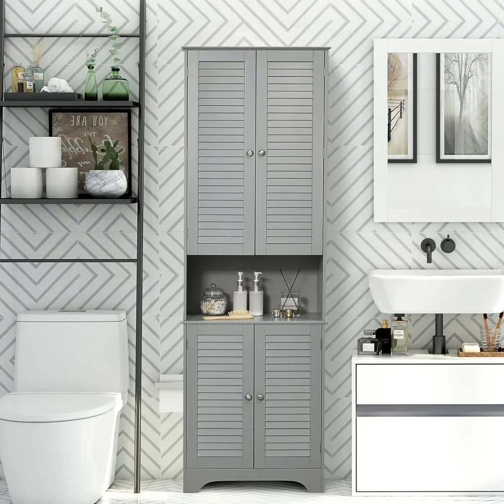 bathroom vanities with linen cabinet