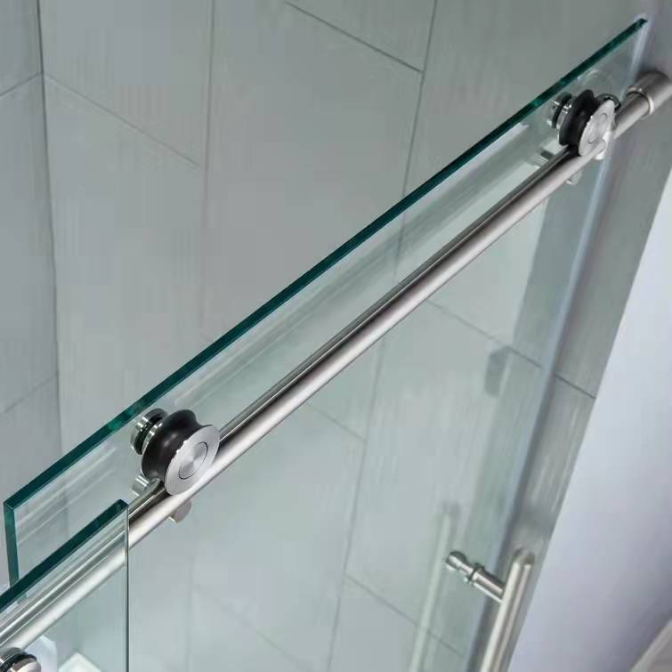 how to install a glass shower door