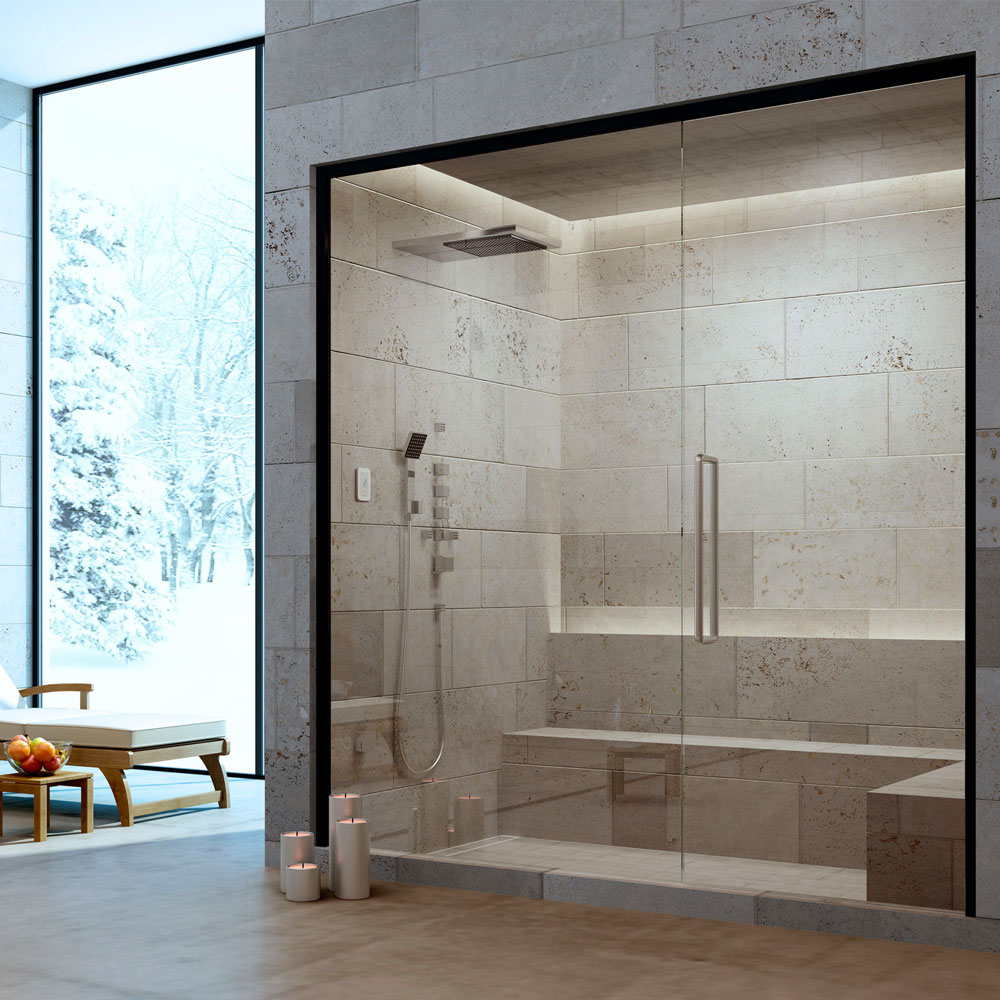 how to build a steam shower