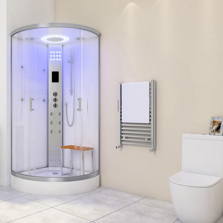 how to build a steam shower