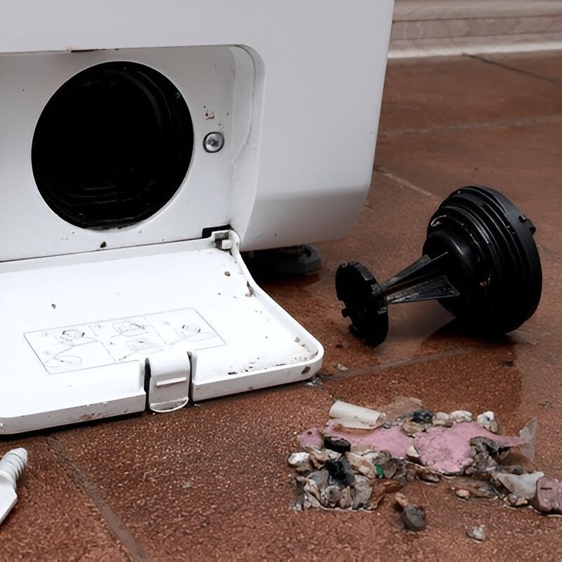 how to clean washing machine filter